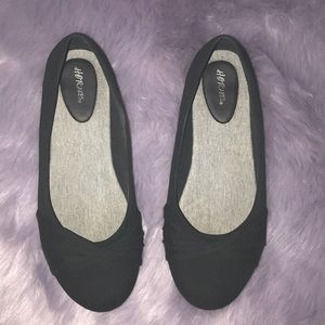 Black flats